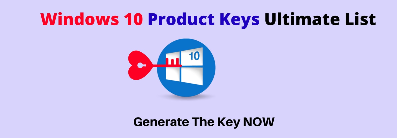 Windows 10 Product Keys Free (Working 32/64bit) [2024]