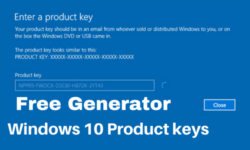 Windows 10 Product Keys Free Working 32 64bit 2021